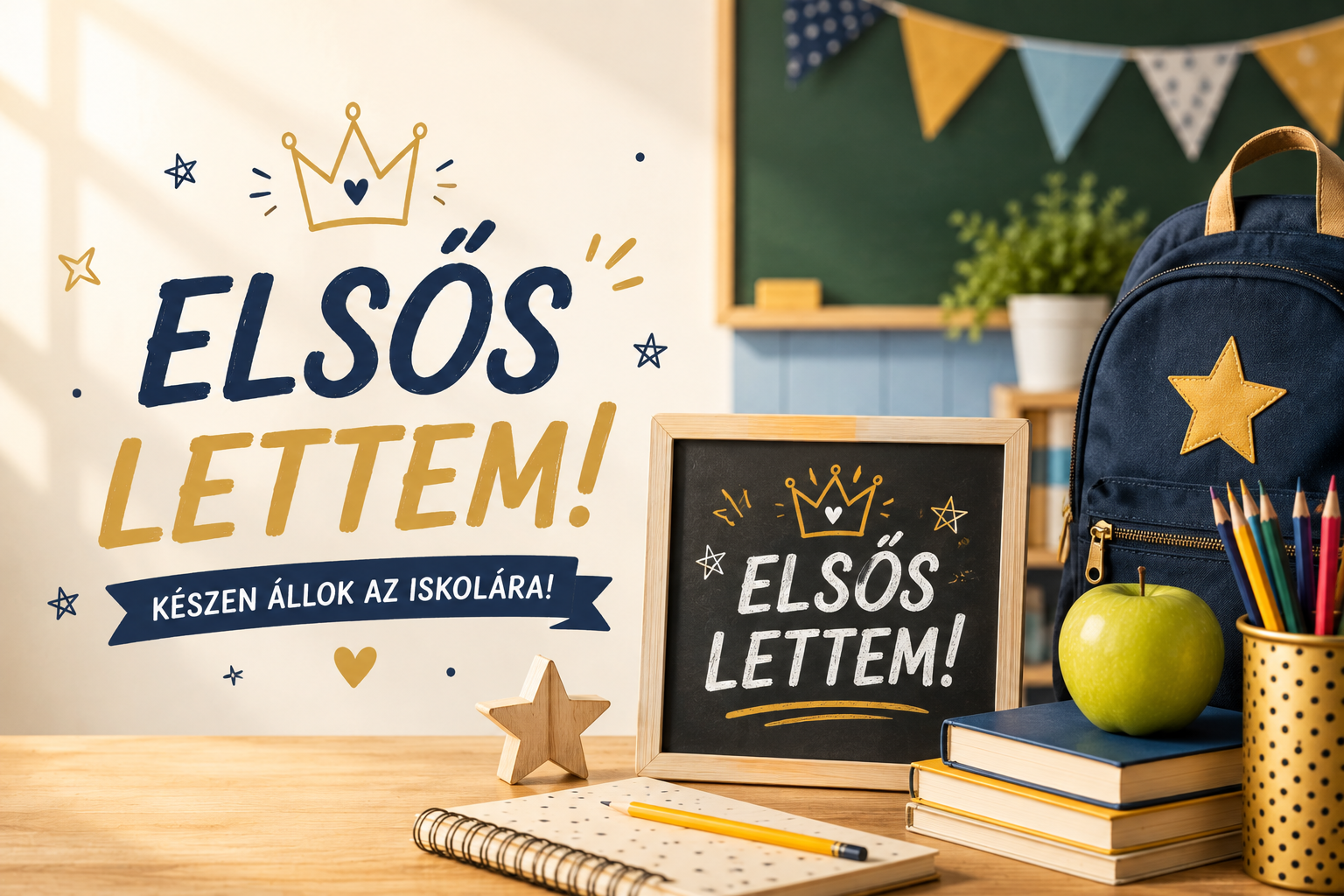 Elsős lettem!